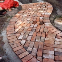 GẠCH THẺ CỔ LỚN - GẠCH CỔ LÁT SÂN VƯỜN