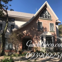BIỆT THỰ ĐÀ LẠT TRANG TRÍ GẠCH THẺ CỔ ĐẸP THUẦN VIỆT