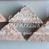 GẠCH CỔ TAM GIÁC ỐP TRANG TRÍ