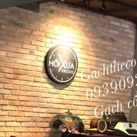 NHỮNG CÔNG TRÌNH HOÀN THIỆN ĐƯỢC ỐP TỪ GẠCH CỔ